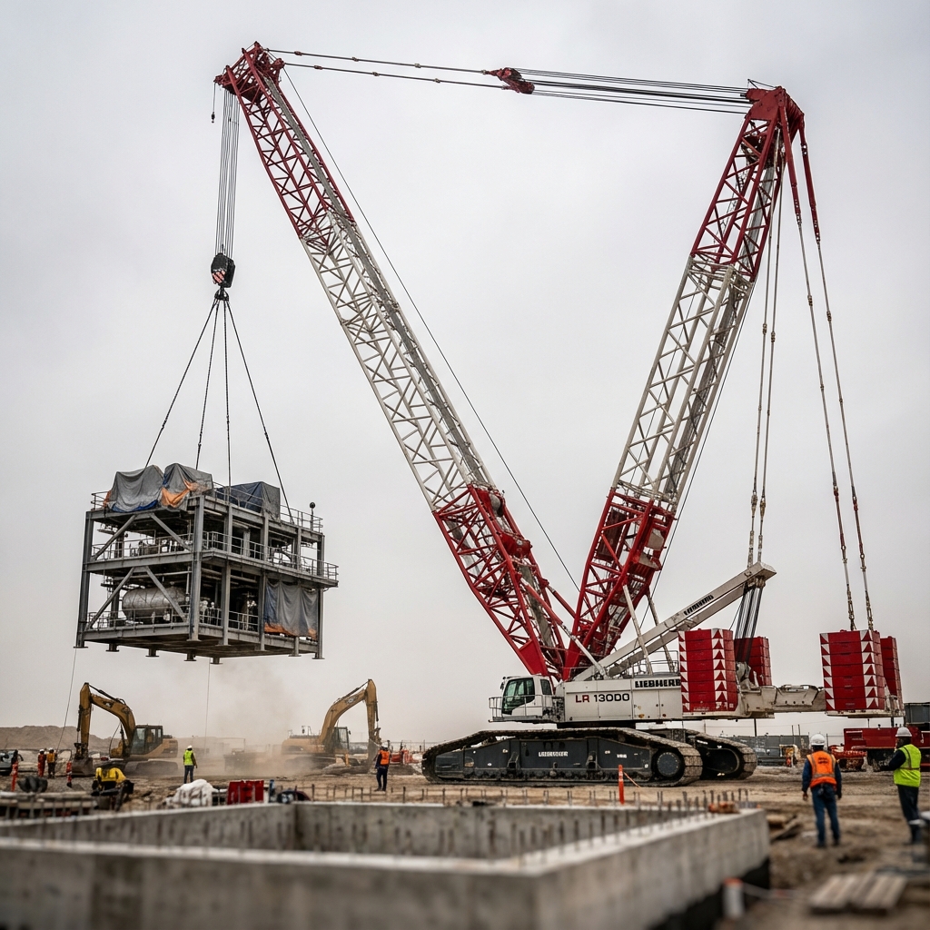 Heavy Lattice Cranes